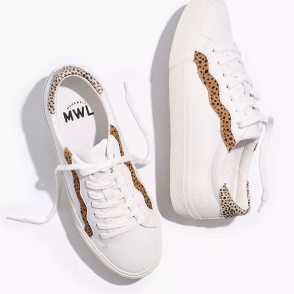 New Madewell Sidewalk Sneakers size 9 - Picture 3 of 3